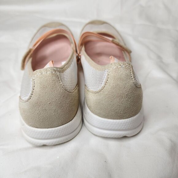 Rockport Women Size 7 Mary Jane Shoes Hook And Loop Washable Pink/cream... - Picture 4 of 6